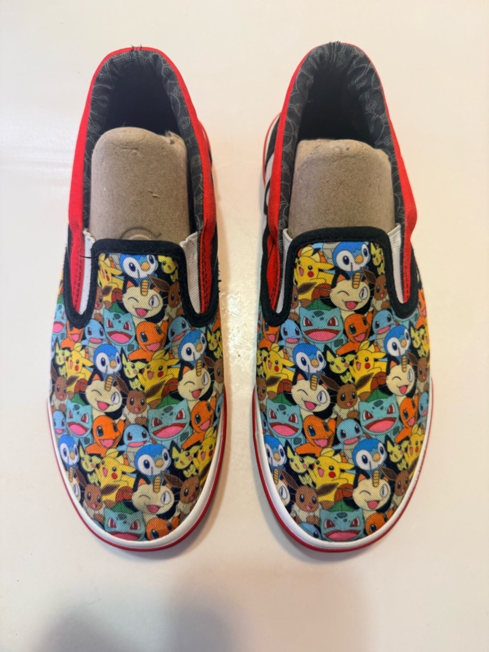 Pokémon unisex slip on sneakers by Ground up size 5
